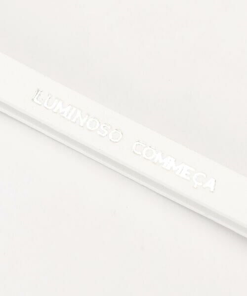 LUMINOSO COMMECA / ルミノーゾ・コムサ ベルト・サスペンダー | １０mm幅 リングベルト | 詳細3