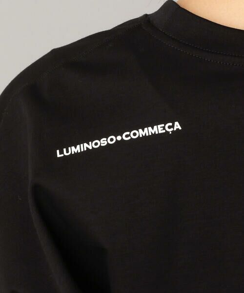 LUMINOSO COMMECA / ルミノーゾ・コムサ Tシャツ | スーピマコットンハイゲージスムース ドルマンＴシャツ | 詳細3