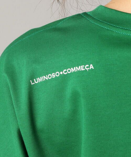 LUMINOSO COMMECA / ルミノーゾ・コムサ Tシャツ | スーピマコットンハイゲージスムース ドルマンＴシャツ | 詳細12