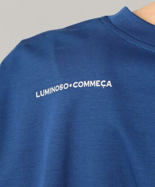 LUMINOSO COMMECA / ルミノーゾ・コムサ Tシャツ | スーピマコットンハイゲージスムース ドルマンＴシャツ | 詳細15