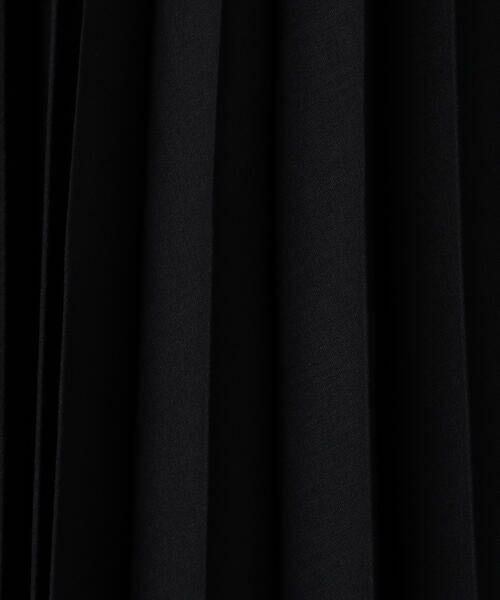 LUMINOSO COMMECA / ルミノーゾ・コムサ ロング・マキシ丈スカート | 先染めウールボイル アコーディオンプリーツスカート | 詳細5