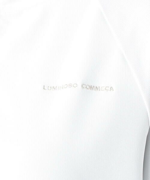 LUMINOSO COMMECA / ルミノーゾ・コムサ カットソー | ミラノリブ調トリコット ショートフーディー | 詳細12