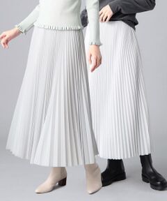 【リバーシブル】春カラー プリーツスカート