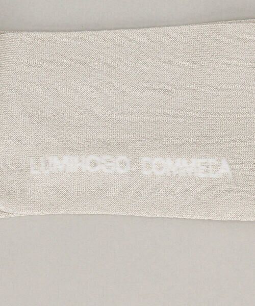 LUMINOSO COMMECA / ルミノーゾ・コムサ ソックス | バックライン クルーソックス | 詳細1