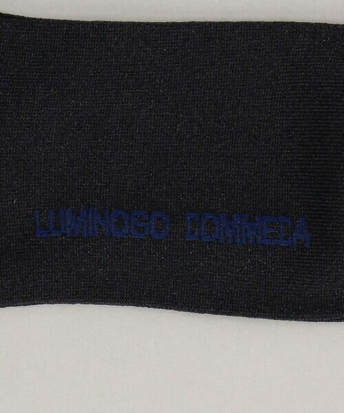 LUMINOSO COMMECA / ルミノーゾ・コムサ ソックス | バックライン クルーソックス | 詳細5