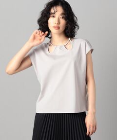 シルケットポンチ カットアウトTシャツ