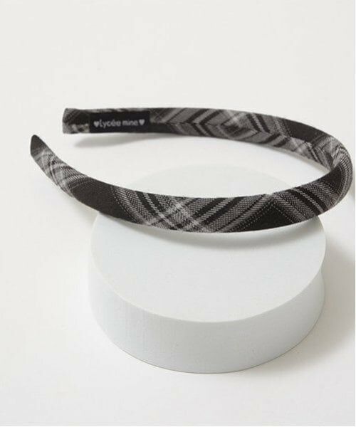 Lycee mine / リセマイン カチューシャ・カチューム・その他 | ぷっくりチェックカチューシャ | 詳細6