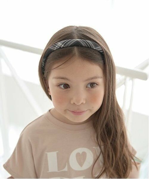 Lycee mine / リセマイン カチューシャ・カチューム・その他 | ぷっくりチェックカチューシャ（黒）