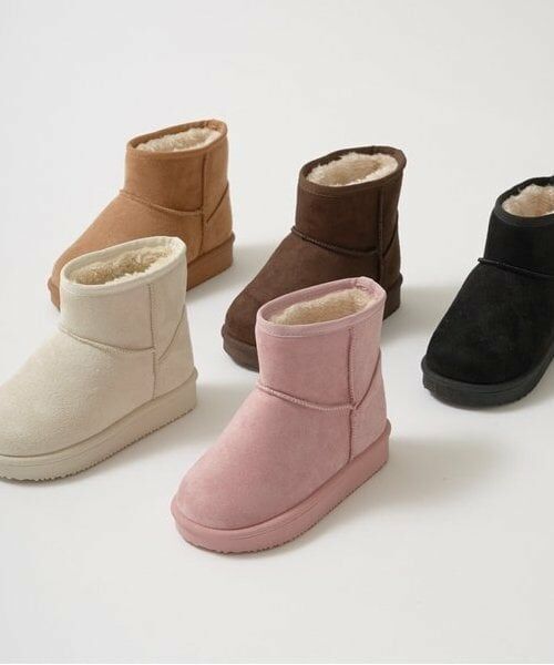 Lycee mine / リセマイン ブーツ（ショート丈） | ぬくぬくフェイクムートンブーツ | 詳細1