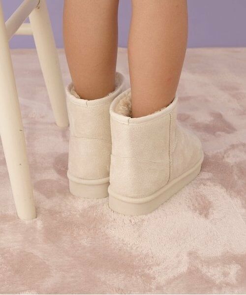 Lycee mine / リセマイン ブーツ（ショート丈） | ぬくぬくフェイクムートンブーツ | 詳細11