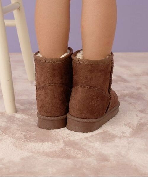 Lycee mine / リセマイン ブーツ（ショート丈） | ぬくぬくフェイクムートンブーツ | 詳細13