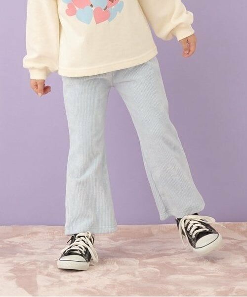 Lycee mine / リセマイン その他パンツ | やみつきになる履き心地ニットコールパンツ（サックス）