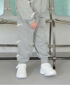 Lycee mine / リセマイン その他パンツ | 【毛玉バイバイ】リボン付き裾リブスウェット