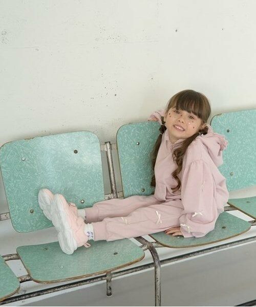 Lycee mine / リセマイン その他パンツ | 【毛玉バイバイ】リボン付き裾リブスウェット | 詳細10