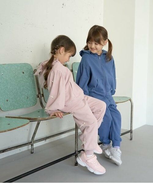 Lycee mine / リセマイン その他パンツ | 【毛玉バイバイ】リボン付き裾リブスウェット | 詳細18