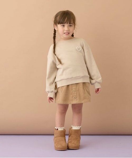 Lycee mine / リセマイン ショート・ハーフ・半端丈パンツ | ハートポケットコーデュロイスカパン | 詳細13