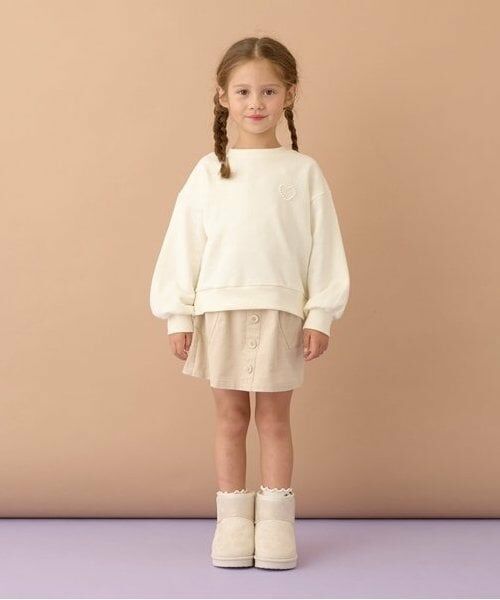 Lycee mine / リセマイン ショート・ハーフ・半端丈パンツ | ハートポケットコーデュロイスカパン | 詳細7