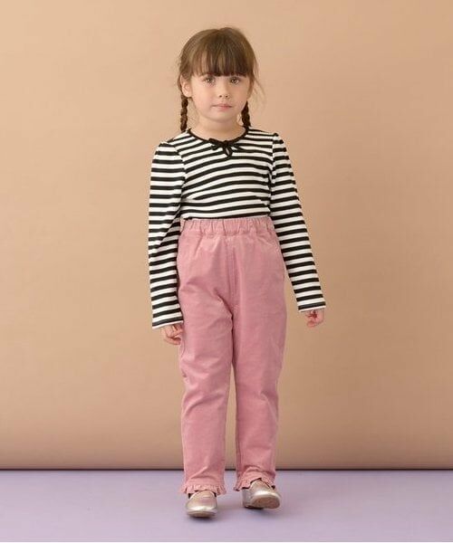 Lycee mine / リセマイン その他パンツ | ハートポケット裾フリルコーデュロイパンツ | 詳細11