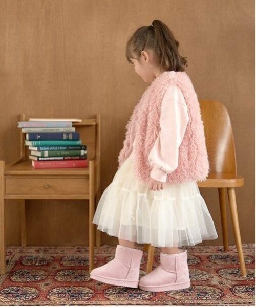 Lycee mine / リセマイン ミニ・ひざ丈スカート | 【新色追加】リボン付きティアードチュールスカート | 詳細13