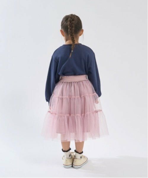Lycee mine / リセマイン ミニ・ひざ丈スカート | 【新色追加】リボン付きティアードチュールスカート | 詳細24