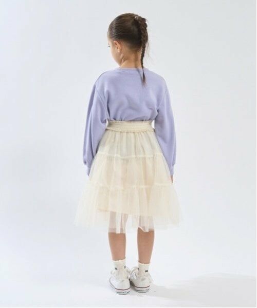Lycee mine / リセマイン ミニ・ひざ丈スカート | 【新色追加】リボン付きティアードチュールスカート | 詳細30