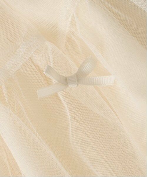 Lycee mine / リセマイン ミニ・ひざ丈スカート | 【新色追加】リボン付きティアードチュールスカート | 詳細7