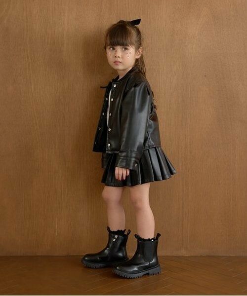 Lycee mine / リセマイン ミニ・ひざ丈スカート | 【やわらか合皮】インナーパンツ付きプリーツスカート | 詳細13