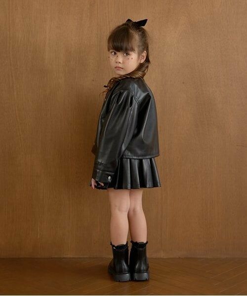 Lycee mine / リセマイン ミニ・ひざ丈スカート | 【やわらか合皮】インナーパンツ付きプリーツスカート | 詳細14