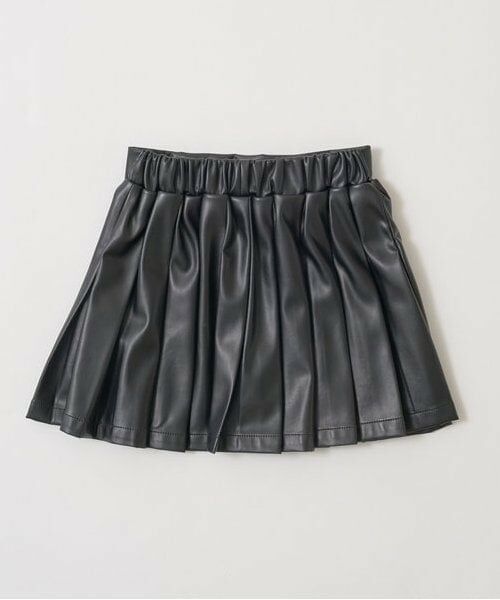 Lycee mine / リセマイン ミニ・ひざ丈スカート | 【やわらか合皮】インナーパンツ付きプリーツスカート | 詳細2