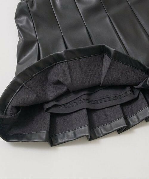 Lycee mine / リセマイン ミニ・ひざ丈スカート | 【やわらか合皮】インナーパンツ付きプリーツスカート | 詳細5