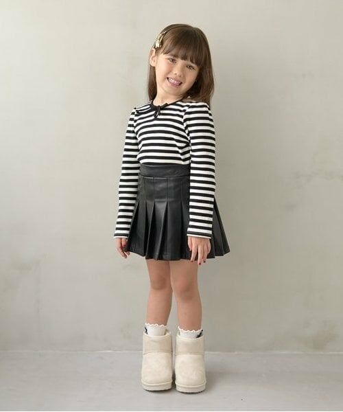 Lycee mine / リセマイン ミニ・ひざ丈スカート | 【やわらか合皮】インナーパンツ付きプリーツスカート | 詳細6