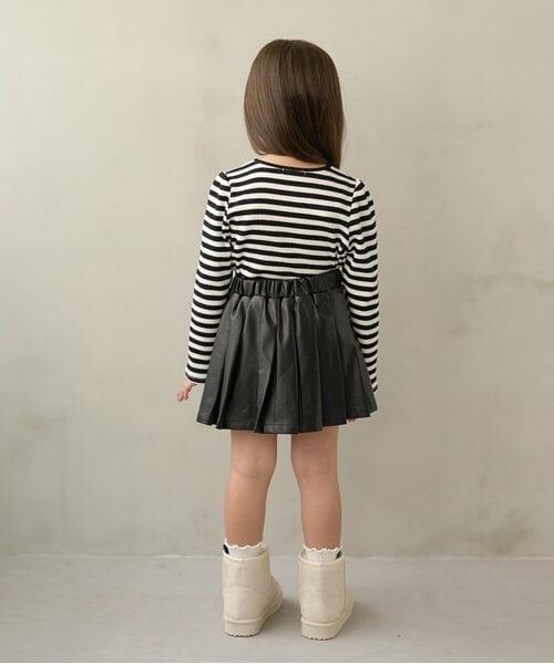 Lycee mine / リセマイン ミニ・ひざ丈スカート | 【やわらか合皮】インナーパンツ付きプリーツスカート | 詳細7