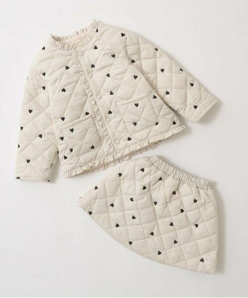 Lycee mine / リセマイン ミニ・ひざ丈スカート | 【インナーパンツ付き】キルティングギャザーたっぷりスカート | 詳細19