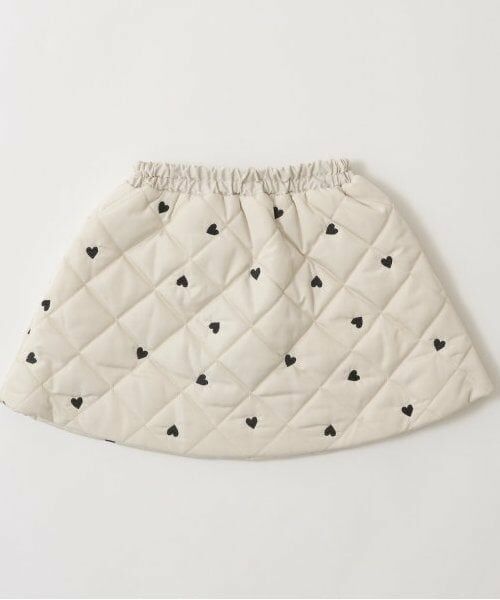 Lycee mine / リセマイン ミニ・ひざ丈スカート | 【インナーパンツ付き】キルティングギャザーたっぷりスカート | 詳細3