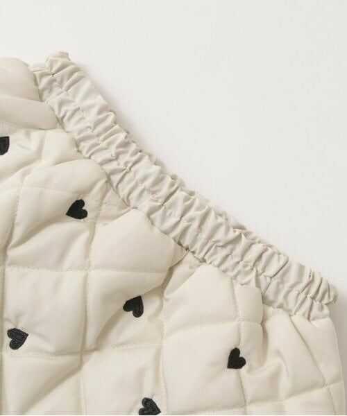 Lycee mine / リセマイン ミニ・ひざ丈スカート | 【インナーパンツ付き】キルティングギャザーたっぷりスカート | 詳細4