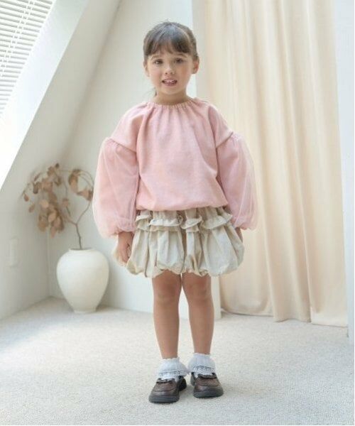 Lycee mine / リセマイン ミニ・ひざ丈スカート | フリル付きバルーンスカート | 詳細12