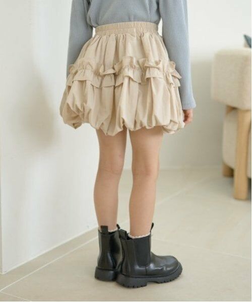 Lycee mine / リセマイン ミニ・ひざ丈スカート | フリル付きバルーンスカート | 詳細13