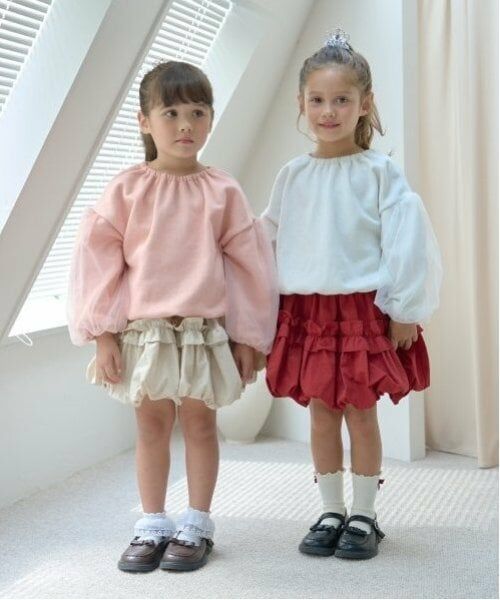 Lycee mine / リセマイン ミニ・ひざ丈スカート | フリル付きバルーンスカート | 詳細17