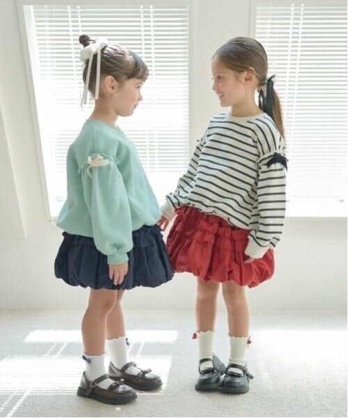 Lycee mine / リセマイン ミニ・ひざ丈スカート | フリル付きバルーンスカート | 詳細18