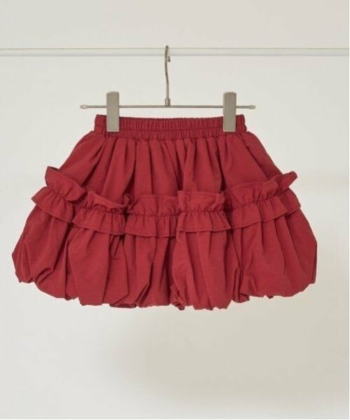 Lycee mine / リセマイン ミニ・ひざ丈スカート | フリル付きバルーンスカート | 詳細2