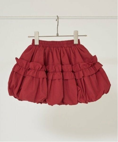 Lycee mine / リセマイン ミニ・ひざ丈スカート | フリル付きバルーンスカート | 詳細3