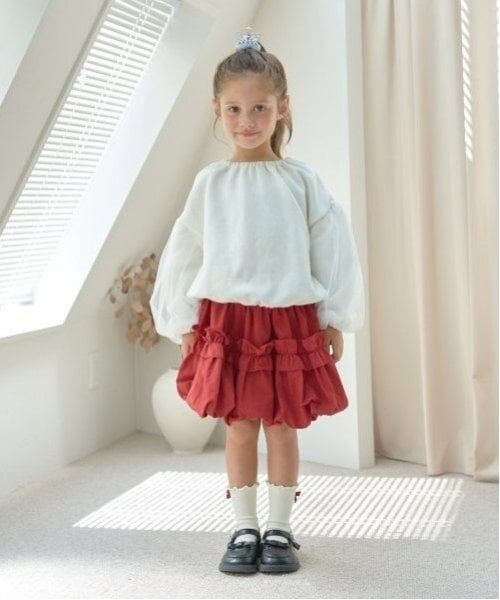 Lycee mine / リセマイン ミニ・ひざ丈スカート | フリル付きバルーンスカート | 詳細6