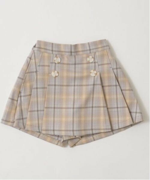 Lycee mine / リセマイン ショート・ハーフ・半端丈パンツ | タックプリーツスカパン | 詳細2