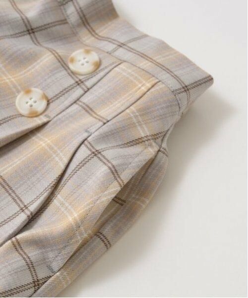 Lycee mine / リセマイン ショート・ハーフ・半端丈パンツ | タックプリーツスカパン | 詳細4