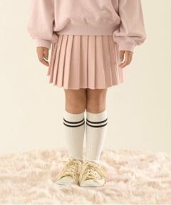 Lycee mine / リセマイン ミニ・ひざ丈スカート | ニットプリーツスカート