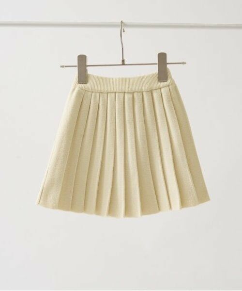 Lycee mine / リセマイン ミニ・ひざ丈スカート | ニットプリーツスカート | 詳細3