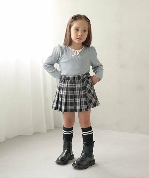 Lycee mine / リセマイン Tシャツ | 【ミニ丈】バイカラーテレコトップス | 詳細10