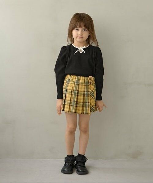 Lycee mine / リセマイン Tシャツ | 【ミニ丈】バイカラーテレコトップス | 詳細14