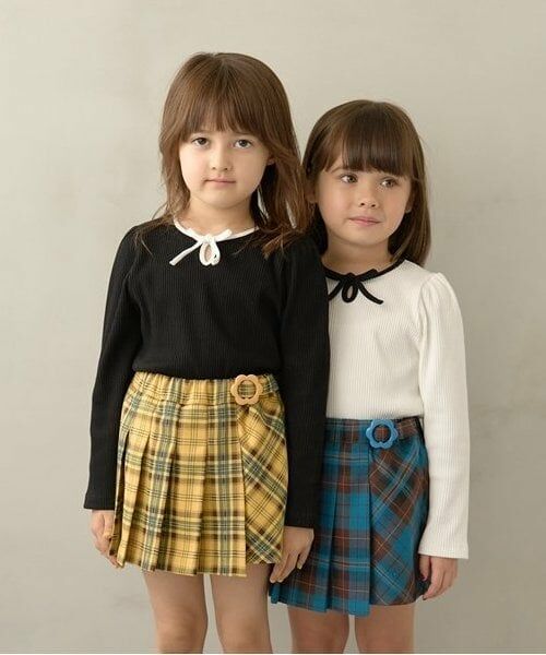 Lycee mine / リセマイン Tシャツ | 【ミニ丈】バイカラーテレコトップス | 詳細18