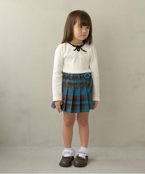 Lycee mine / リセマイン Tシャツ | 【ミニ丈】バイカラーテレコトップス | 詳細6